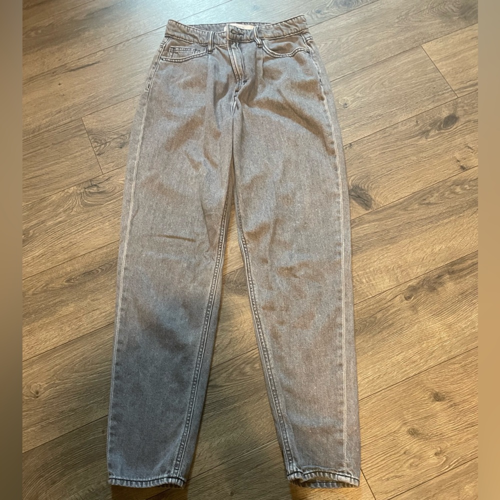 Hidden Charcoal Gray Straight Jeans Size 25